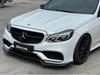 Mercedes-Benz E-Class W212 E63 Carbon Fiber Body Kit: Front & Rear Bumpers, Front Lip, Side Skirts, Rear Lip, Tail Wing, Hood.