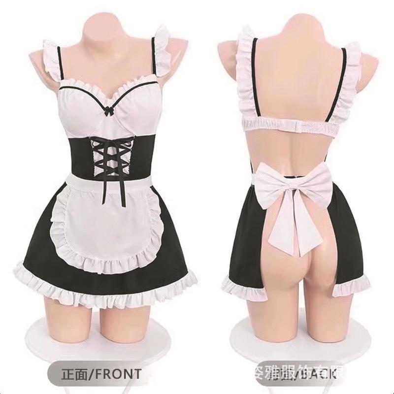 Sex Lingerie Plus Size Maid Maid Uniform Pure Lust Suspenders Sweet Cute Cosplay Sexy Seduction Hot