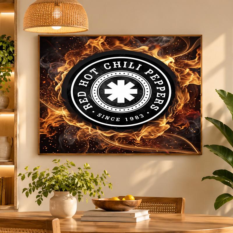 5D Diamond Painting Red Hot Chili Peppers DIY Full Drill Diamond Art Kit Home Decoration