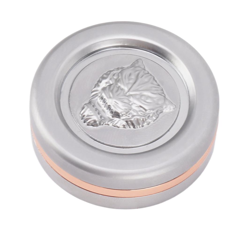 3 Layers Push Slider Coin Toy Metal Round Shaped Magnetic Anxiety Relief Slider Games with Storage