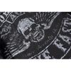 Chinese Size Real Cowhide Coat Genuine Leather Clothes Men's Motorcycle Skull Motorcycle Riding Jacket Autumn