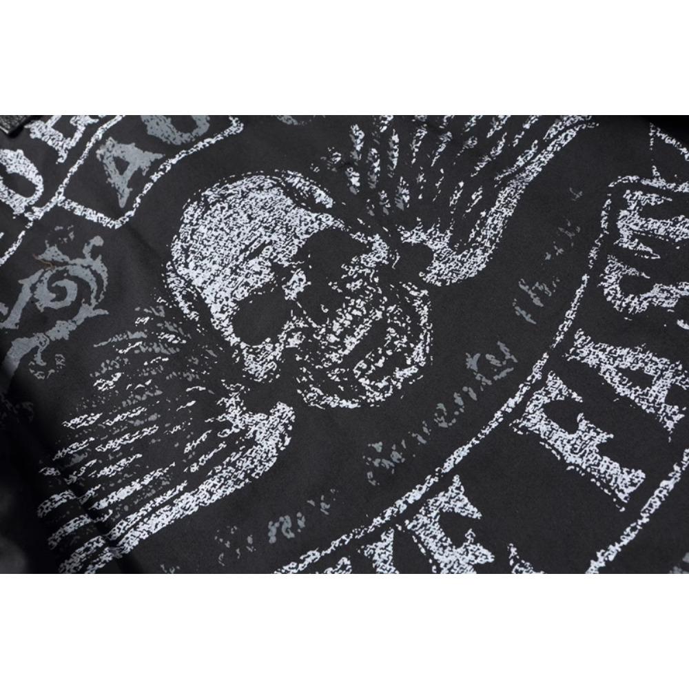 Chinese Size Real Cowhide Coat Genuine Leather Clothes Men's Motorcycle Skull Motorcycle Riding Jacket Autumn