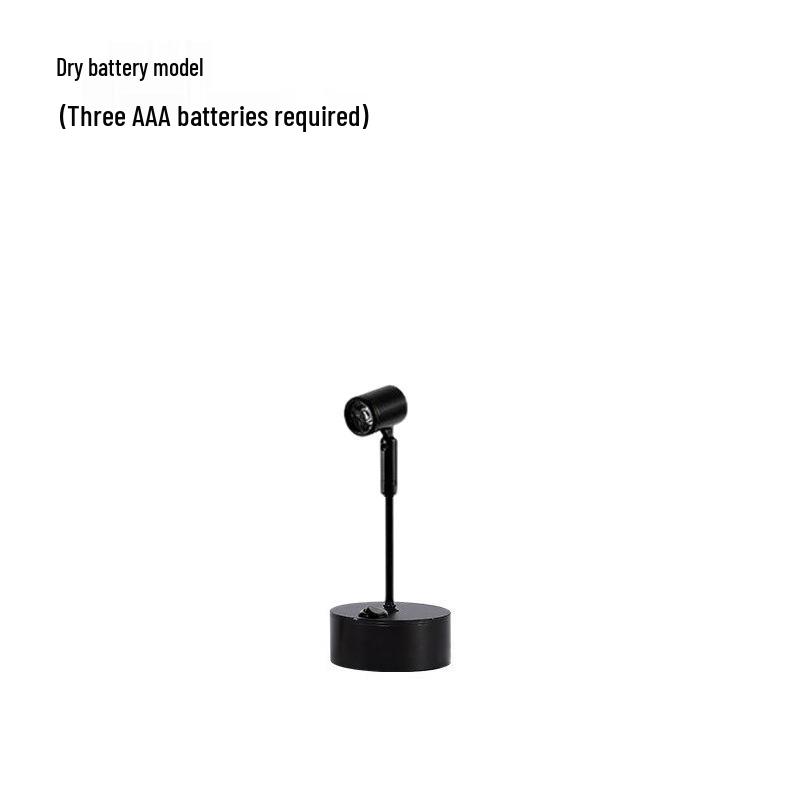 LED Batteriebetriebener Schmuckstrahler für Straßenstände und Schreibtische - Kabelloses Laden