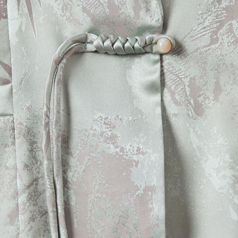 Elegantes Damen-Jacken- und ärmelloses Kleid-Set