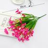 Artificial Daisy, Orchid, Sunflower & Green Plant Bunch for Bedroom Decoration