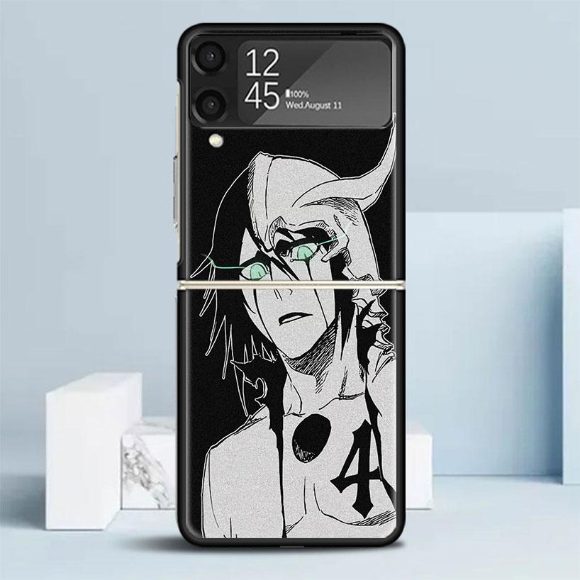 Bleach Ulquiorra Cifer 4 Phone Case For Samsung Galaxy Z Flip7 Flip6 5G Flip5 Flip4 Flip3 ZFlip 7 6 3 4 5 Shockproof Back Cover