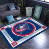 Blue Jackets Rug Area rug for Livingroom, Bedroom, Palyroom, Chair Rug, Office Rug, Floor mat, Large Size Fan Christmas Birthday gift