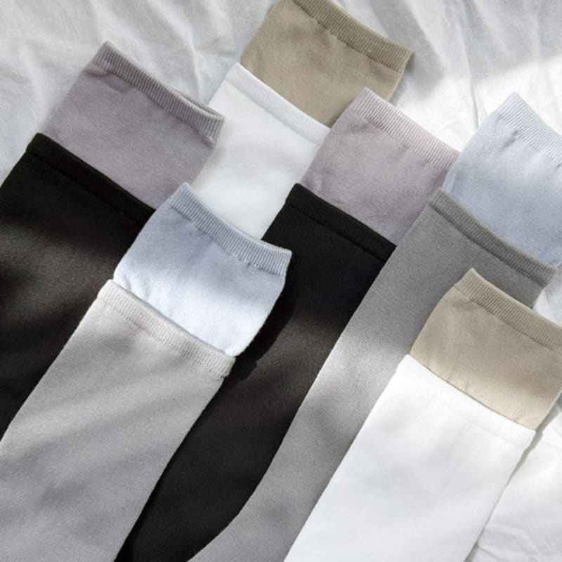 Biarritz Socks Bunny Double Layered Knee Socks 3 Colors