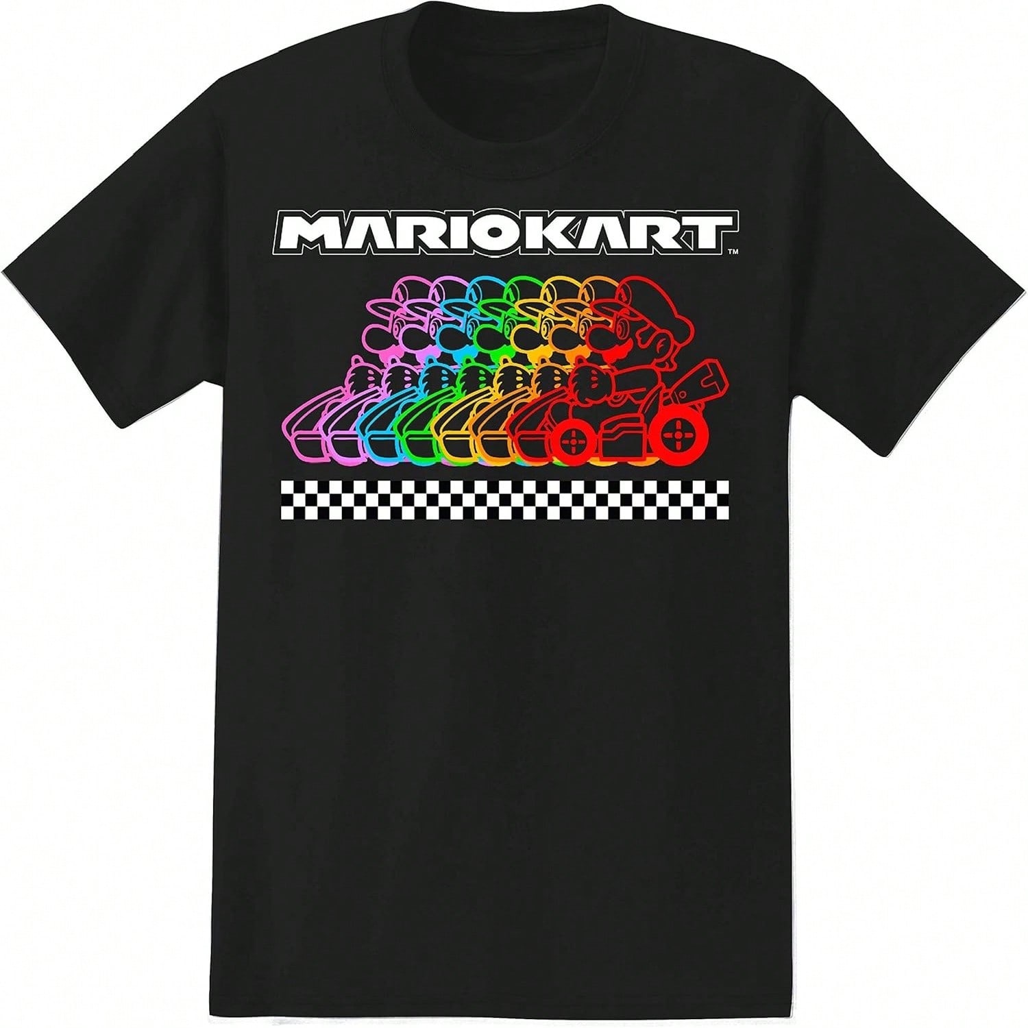 Kart Spiny Shell Destroys Graphic T-Shirt T-Shirt S разноцветный