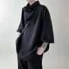 Pánské tričko Jednobarevné Rolák 3/4 rukáv Ležérní Pánské oblečení Streetwear Volné Módní Nepravidelné košile