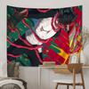 Anime Chainsaw Man Tapestry Art Printing Japanese Wall Tapestry Anime Wall Hanging Home Decor