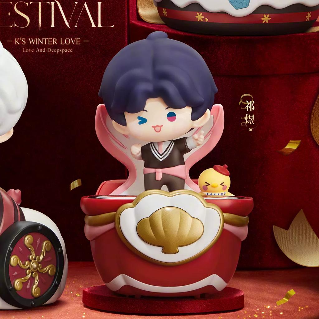 Genuine Anime Love and Deepspace Sylus Caleb Rafayel Zayne Xavier Cosplay Cartoon Figurine Cute Model Garage Kits Christmas Gift