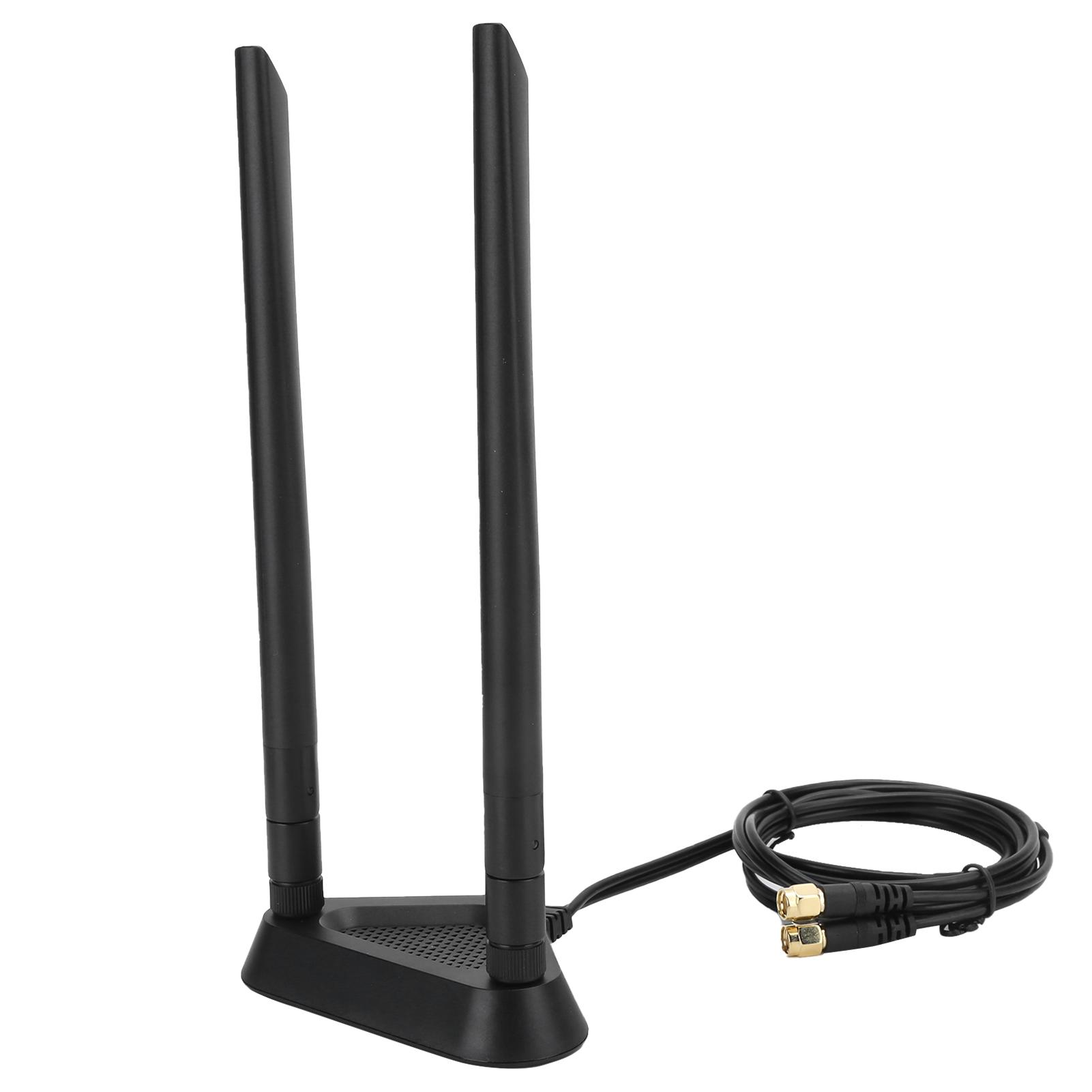 

Antenna RPSMA Male to Female Extension Wire Network Router Wifi Cable Base 1.1 Meters(Extension Wire Base and 8DB