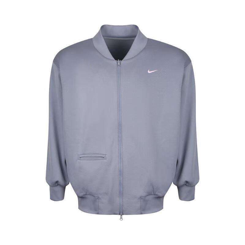 

Nike As U Nk Sabrina Signature Baseball Collar Zip Long Sleeve Jacket Men Jackets Gray FV3165-493 XL