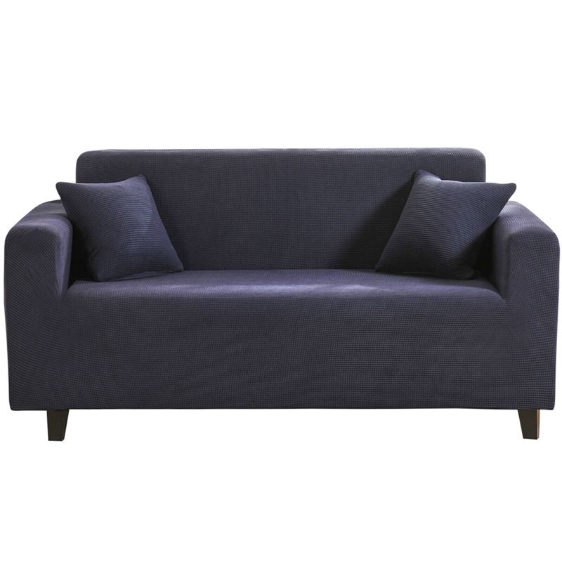 Luxurious Elastic Stretch Sofa Cover In Solid Colors For Ultimate Furniture Protection