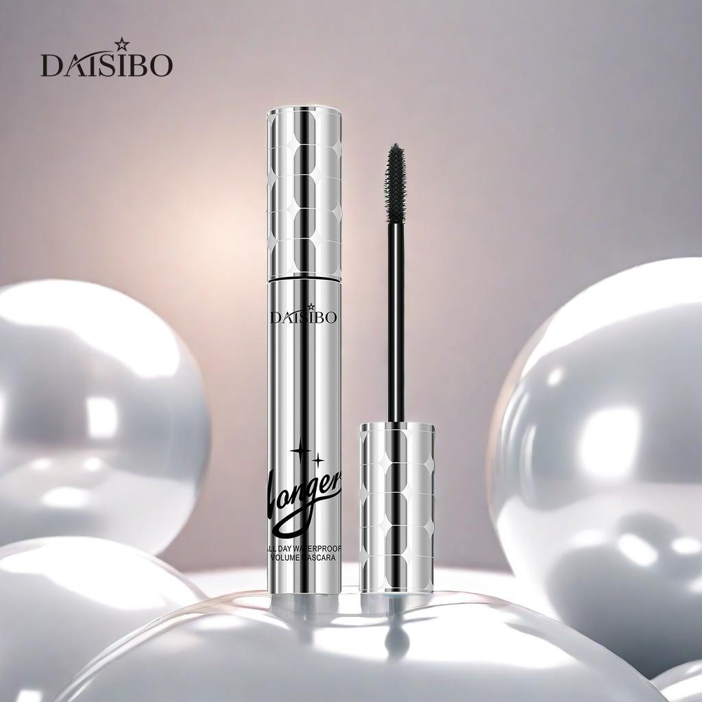Longer Spray Silver Mascara Waterproof Sweat Resistant Thick Extended Warm Water Makeup Remover No Smudging No Clumping Mascara Beauty
