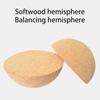 Gym Ball for Yoga, Pilates, Cores  Training, Physical Therapy and Balance Exercise Ball 15cm 6Inch Cork Pilates Ball