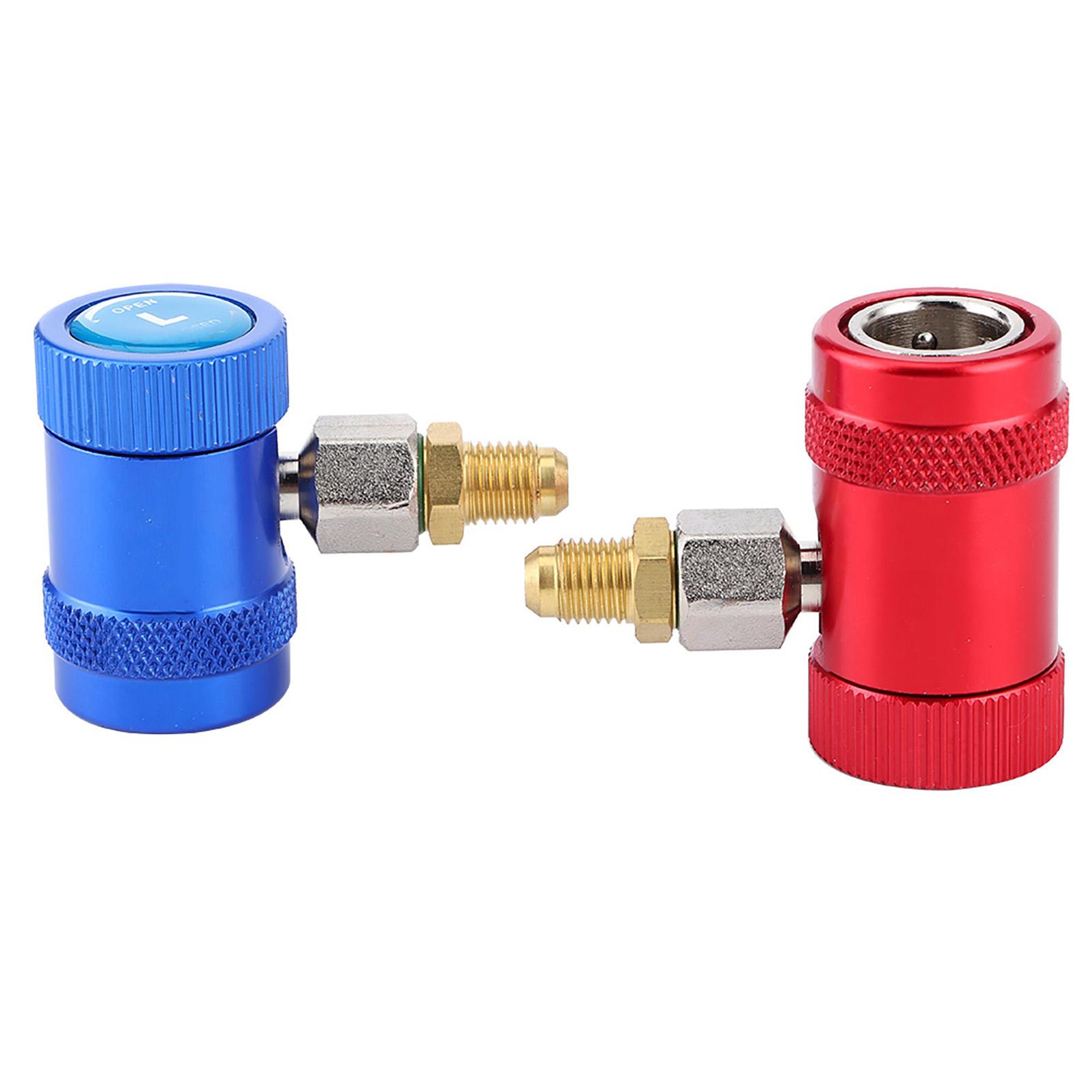 

Professional Quick Couplers Air Conditioner Service Port Adapter Fit for R1234yf Refrigerants