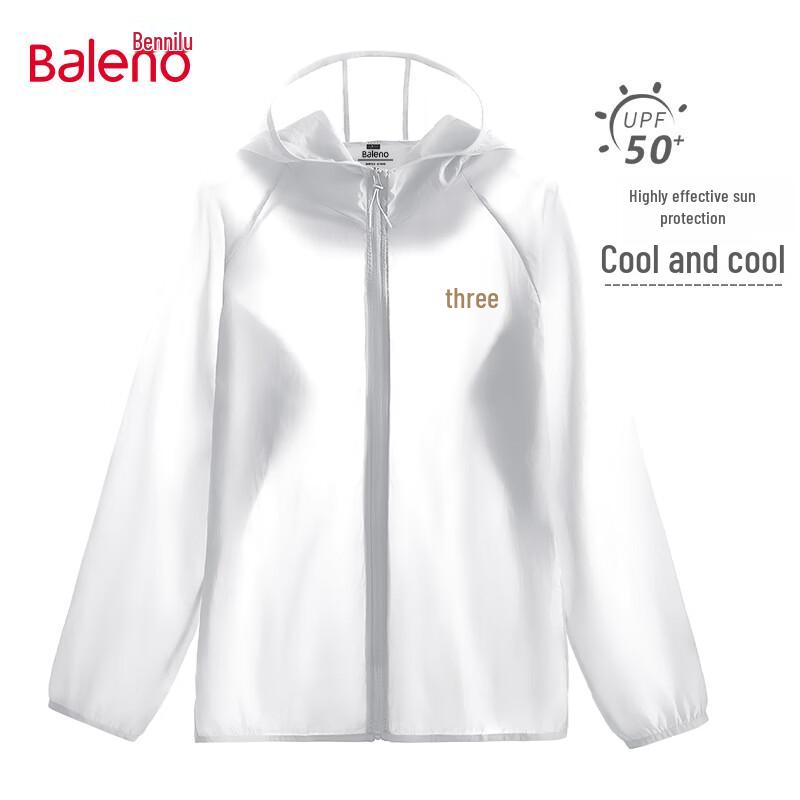 Baleno Men s Hooded Ice-Feel Sun Protection Jacket 4XL