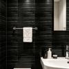 2 Pcs Peel And Wood Grating Stripe Stick Backsplash Tile Self-Adhesive Wallpaper Faux