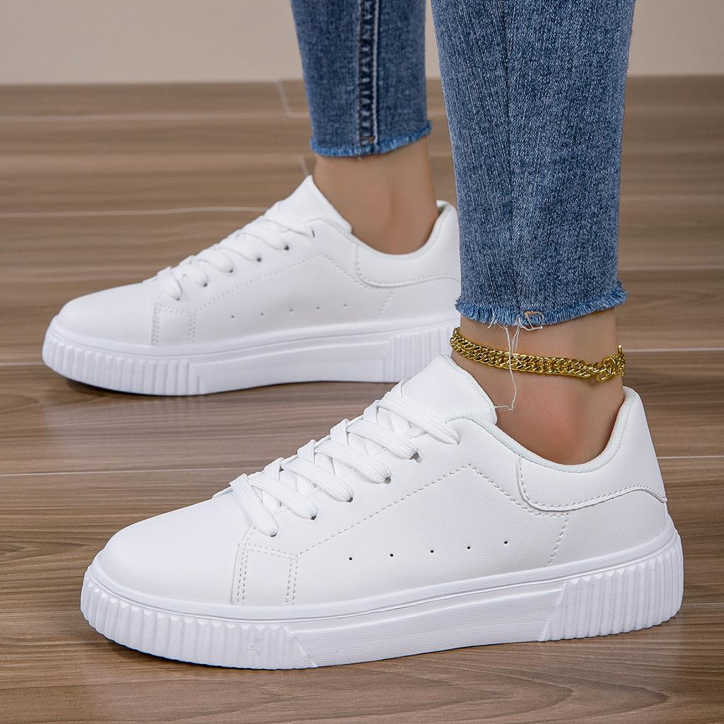 Women's Shoes Sports Men's and Women's Casual Shoes Versatile Sports Running Shoes Couple White Shoes Tide Shoe Board