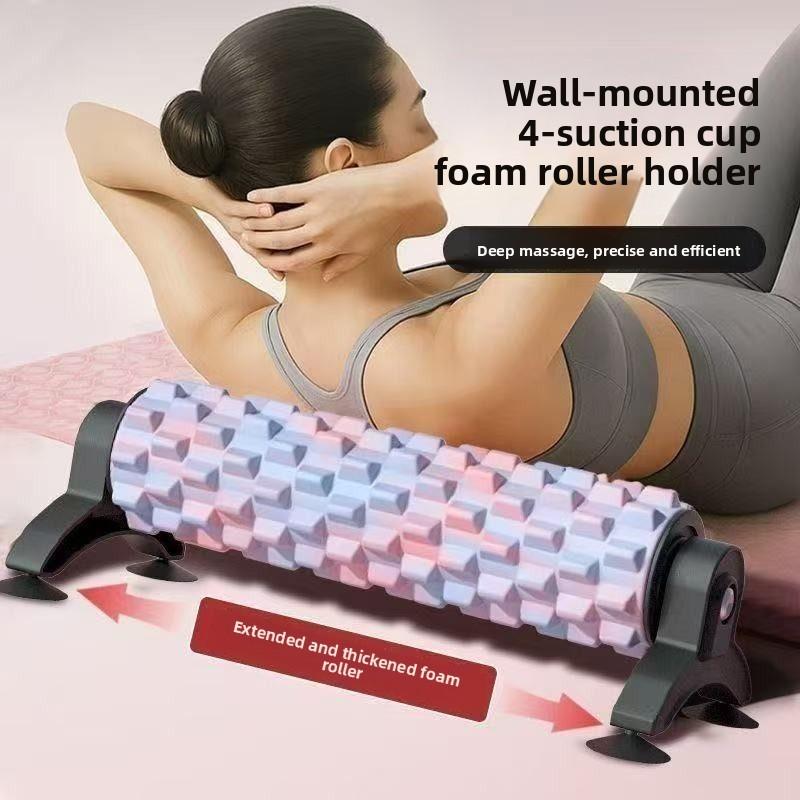 Foam Roller With Stand For Muscle Massage And Myofascial Release