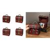 Jewelry Storage Box Treasure Jewelry Container Wood Trinket Holder Jewelry Organizer with Lock Jewelry Display Case Gift