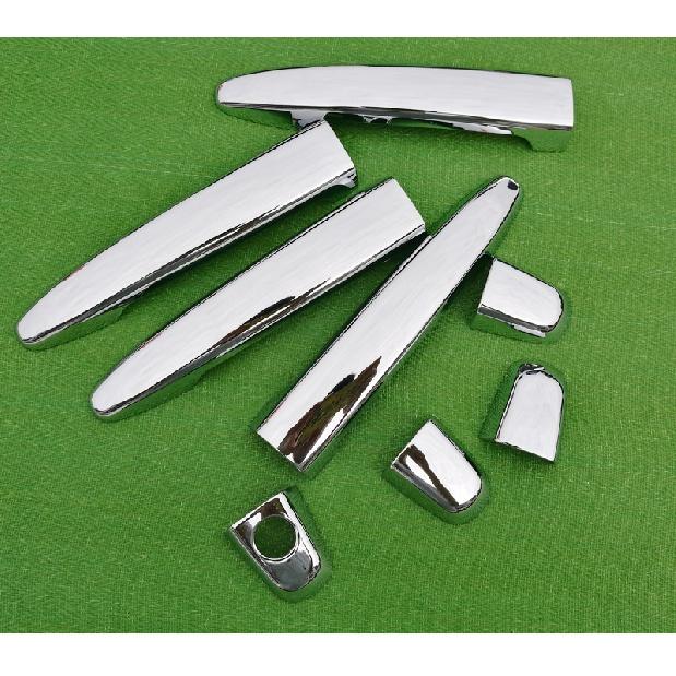 Dla Lexus GS 2006 - 2011 S190 Chromowany Zestaw Ozdobnych Pokrywek Klamek Samochodowe Akcesoria Harrier Naklejka Samochód