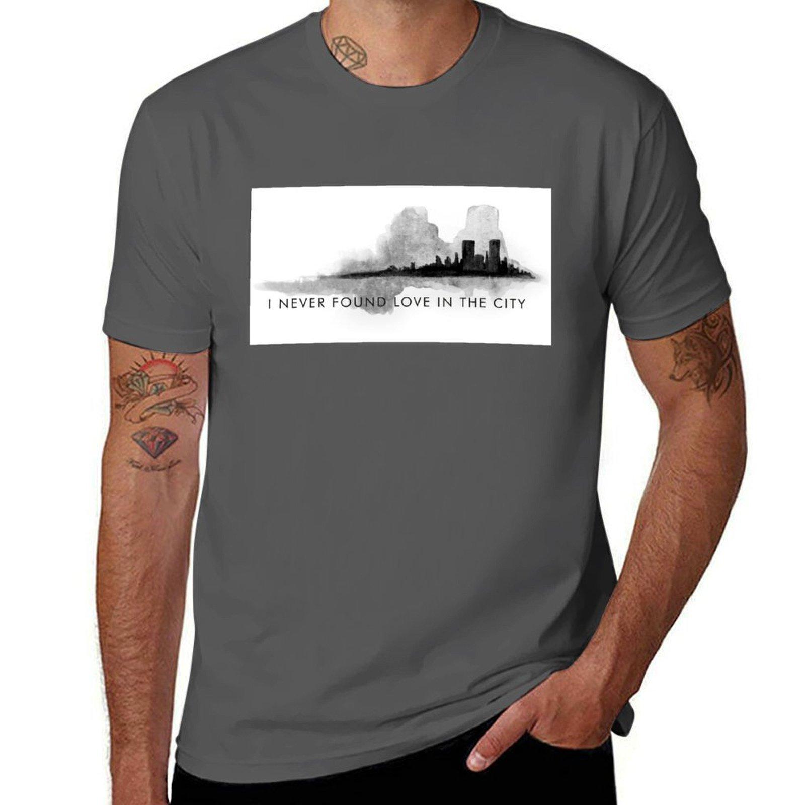 

The City Pt.2 - 1975 T-Shirt funny t shirts cotton t shirts for man pack white t shirts for man graphic vintage T-Shirt 4XL