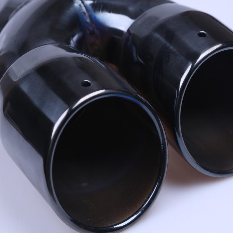 Tailpipe for IX35 Highlander, Sportage KX5, Sonata, 12CRV, Lexus SUV - Titanium Black Gold Finish