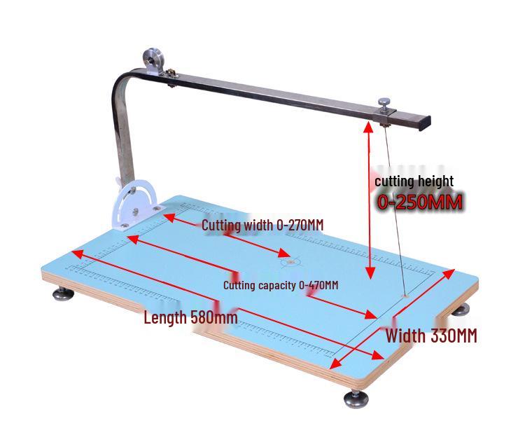 Medium 72W Portable Desktop Foam Cutter X603 - Electric Heating Wire for Hot Melt Sponge, Pearl Cotton, and KT Board