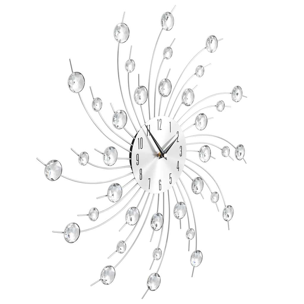 vidaXL Wanduhr mit Quarzwerk Modernes Design 50 cm