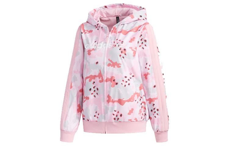 Adidas Neo Jackets Women s Pink Hooded Moderate Other DZ7610 M