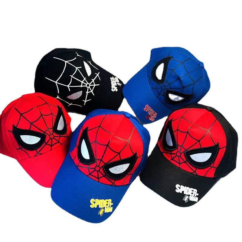 Children's Cartoon Spider Embroidered Baseball Cap: Spring & Autumn Design
