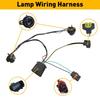 Fit Chevy 2007-14 1500 Silverado 2500HD 3500HD Headlight Harness Wiring 645-745