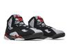 Jordan True Flight Black Varsity Red Wolf Grey