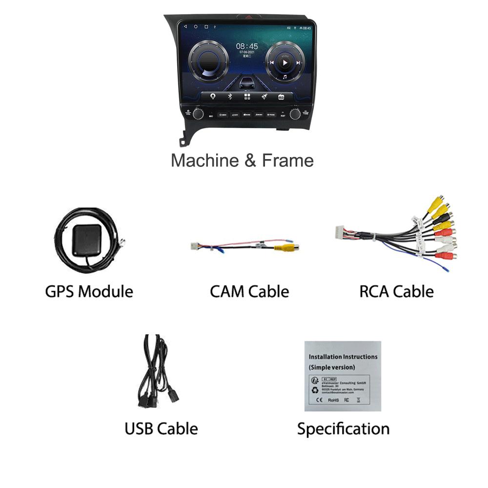 10 Inch For Kia Cerato K3 2013 - 2017 With Button Knob Car Radio Multimedia Carplay 2Din Stereo Audio Android Video 2+32GB