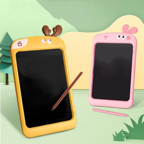 8.5 Inch Drawing Board Cartoon Eye Protection LCD Screen Graphic Handwriting Tablet with Pen for Children