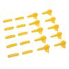 10 Sets Tire Demount Head Enhanced Efficiency Wearproof Tire Changer Mount Duck Head Insert Rim