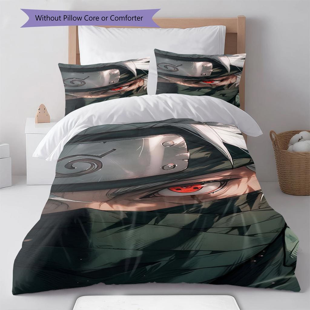 Set Copripiumino Trapuntato con Fantasia Cartone Animato Federa Decorazione per la Casa Regalo di Compleanno (1 * copripiumino + 2 * federa, senza nucleo)