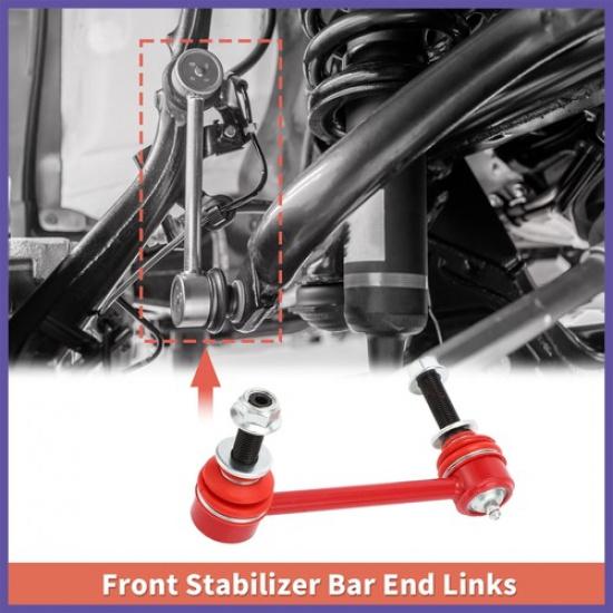 2 pcs Front Sway Bar Links Stabilizer Link Kit for Toyota Tacoma 2WD 4WD