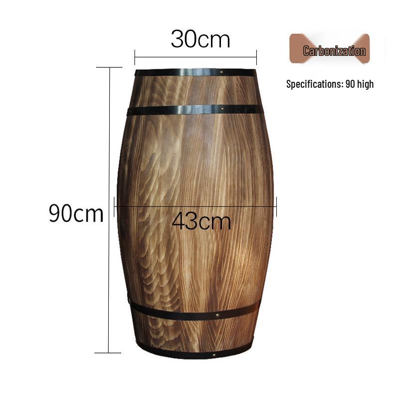 Wooden Wine Barrel Decoration - Oak Beer Barrel Wedding & Bar Photography Prop