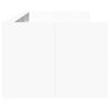 Daybed with Drawers (Without Mattress) White 90 x 200 cm