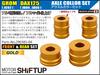 SHIFT UP Motorcycle Equipment, Wheels, Axle Color, Front & Rear Set, DAX125 (23-25) [JB04/JB06] | GROM (21-24) [JC92] Gold 290385-04