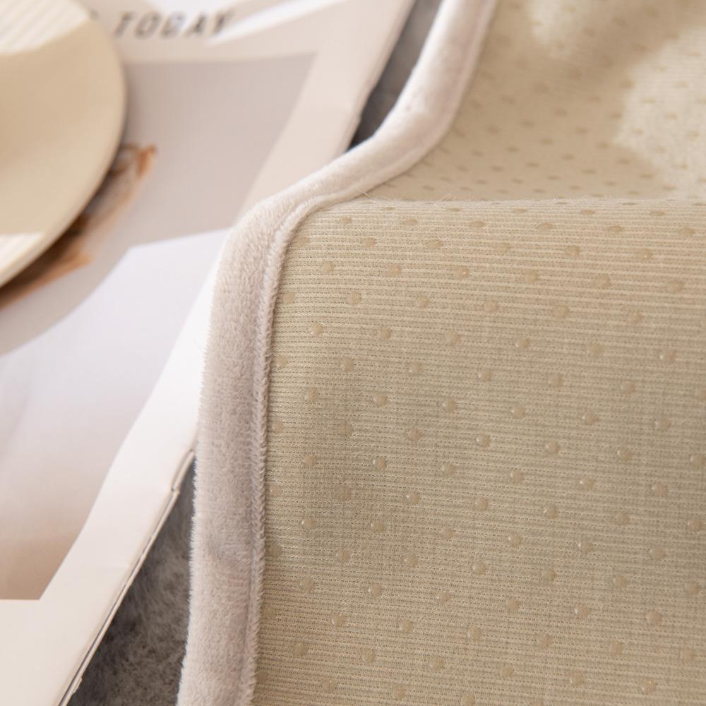 Tutu Velvet Warm Autumn And Winter Plush Sofa Cushion Winter Non-Slip Seat Cushion Leather Sofa Cover Cover Cloth Cross-Border New Models