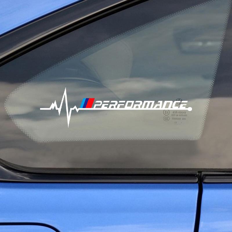 BMW Triangle Window Decorative Stickers for X1, X3, X4, X5, X6, X7, E46 Models