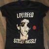 Street Hassle LOU REED Tričko Klasické Černé Unisex Velikost S-234XL 1H0631 Unisex Tričko