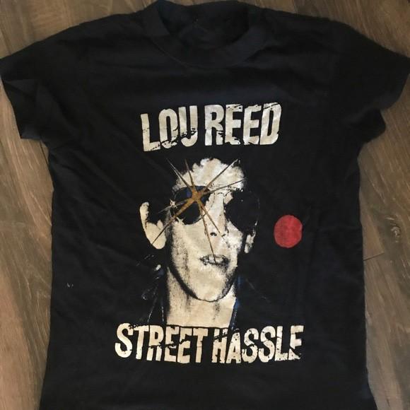 Street Hassle LOU REED Shirt Classic Black Unisex Size S-234XL 1H0631 Unisex T-Shirt L