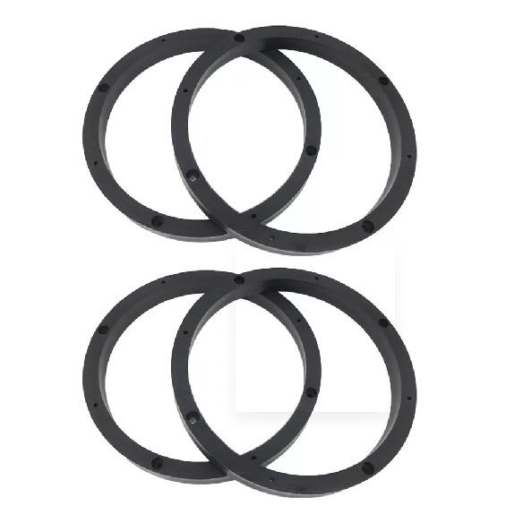 4 Pcs Speaker Spacer Adaptor Ring Mounting Bracket 6.5inch For Cars Boats Trucks