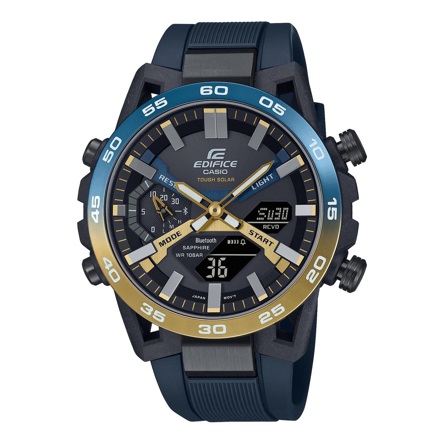 [CASIO] EDIFICE Nighttime Drive ECB-2000YNP-1AJF Men`s